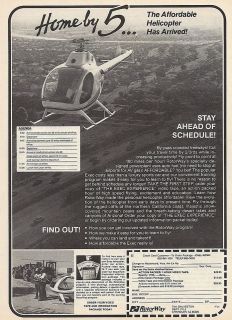 1987 Rotorway Helicopter ad 4/3/12