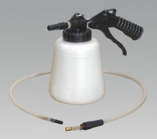 SG19 SEALEY UNDERSEAL GUN WITH CANISTER & EXTENSION PROBE [Wax 