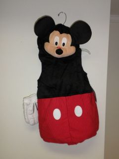  Plush Mickey Mouse Costume childs Size 5T NWT Squeaking 