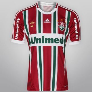Fluminense Home Adidas Football Soccer Jersey Maglia 100% Authentic 12 