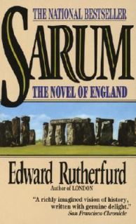 Sarum The Novel of England by Edward Rutherfurd 1988, Paperback
