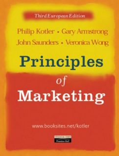 Principles of Marketing by Philip Kotler 2002, Paperback