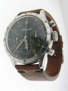 Breguet ORIGINAL Type XX Vintage RARE Chronograph 1950s Pilot Watch