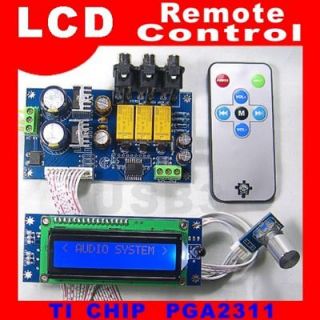 PGA2311 LCD Volume Remote Control+GOLD RCA Jeff Rowland