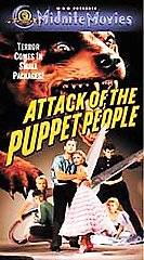 Attack of the Puppet People VHS, 2000