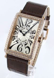 FRANCK MULLER Long Island Rose Gold & Diamond Watch 1002 QZ D   RRP £ 