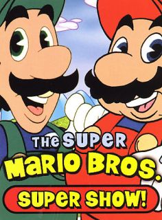 Super Mario Brothers Super Show   Vol. 1 DVD, 2006, 4 Disc Set, Box 