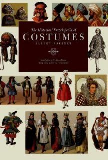   Encyclopedia of Costumes by Albert Racinet 1988, Hardcover