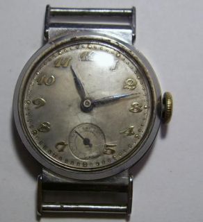 For SPARES Mid size Watch BUREN ELDIS 15 jewels Rare   Diameter case 