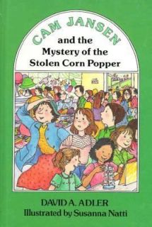   the Stolen Corn Popper No. 11 by David A. Adler 1986, Hardcover