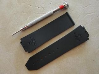 Hublot* *replacement* *rubber* *band* for *44*44,5mm *watches* + H 