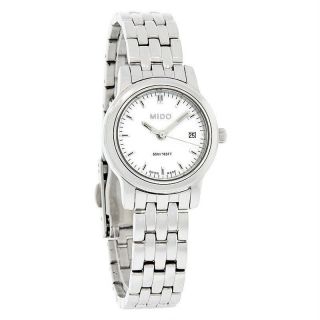 Mido Ladies Madison White Dial Swiss Quartz Watch