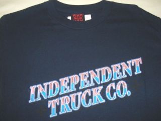 INDEPENDENT TRUCKS CO SKATE SALVAGE T SHIRTS SMALL E23