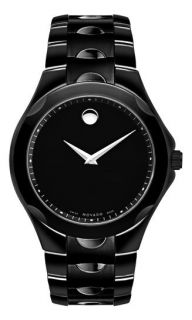 Movado Mens 0606536 Luno Sport Black PVD Watch