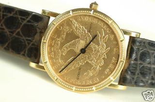   Corum 999.9 Ingot 5 Gram 18k Gold / Diamond Bezel   Ladies Watch