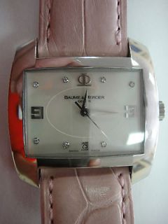 Baume & Mercier Pink Hampton Spirit with Mother of Pearl and Diamond 