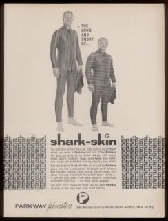 1963 Parkway Shark Skin mens SCUBA diving diver wetsuit photo vintage 