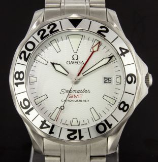 Omega Seamaster GMT Mens Stainless Steel Automatic Watch 2538.20