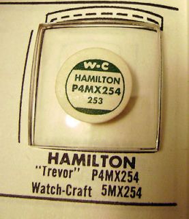 Hamilton Trevor Military Watch Crystal Molded Glass P4Mx254 