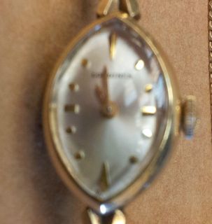 Vintage Ladies/Womens Wittnauer Longines Watch 10K Gold Filled