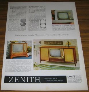 zenith console tv in TV, Video & Home Audio