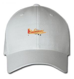 CROP DUSTER AIRCRAFT SPORTS SPORT EMBROIDERED EMBROIDERY HAT CAP .