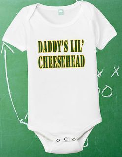   Packer Onesie Packer Bodysuit Cheesehead Shirt Infant Shirt Baby Tee