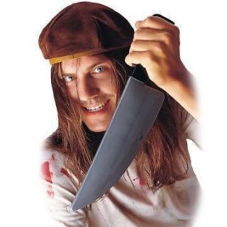 Plastic The Screamer Knife Butcher Halloween Costume Accessory With 