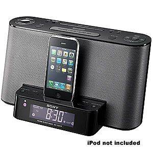   ICF C1IPMK2 Speaker System and Clock Radio with iPod Dock With Remote