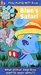 Blues Clues   Blues Safari [VHS] Animated Unrated 2000 01 11