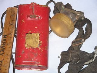   BRASS USFS FORESTRY SERVICE ? COAL MINERS HEAD LAMP LIGHT GOLD MINE