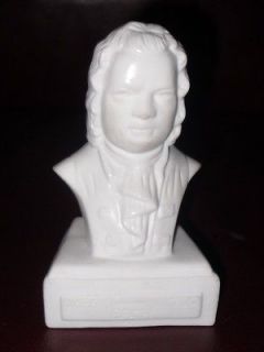   Sebastian Bach 1685 1750 German Composer Willis Music Co Bust Figurine