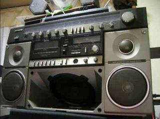 Vintage Sanyo m x960k Stereo Boombox Ghettoblaster music