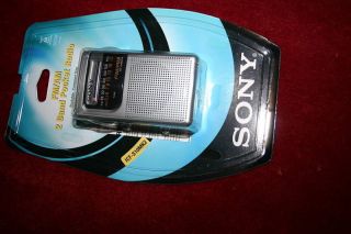 SONY AM/FM Transistor/Pocket Radio uses 2)AA Batteries