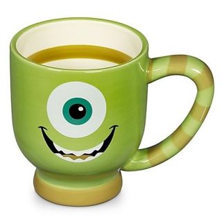 Disney Park Monsters Inc Mike Wazowski Ceramic Coffee Cup Mug NEW