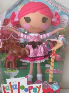 Lalaloopsy Toffee Cocoa Cuddles Full Size Doll & Pet New in Box Sew 