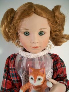 porcelain cat dolls in Dolls & Bears