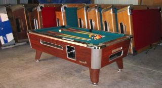   COUGAR COMMERCIAL 7 COIN OPERATED BAR SIZE POOL TABLE MODEL ZD 4
