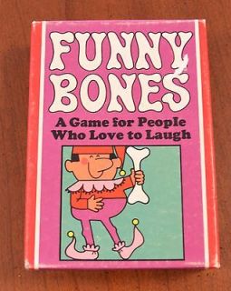 Vintage FUNNY BONES Card Game COMPLETE Parker Brothers 1968 Humor 