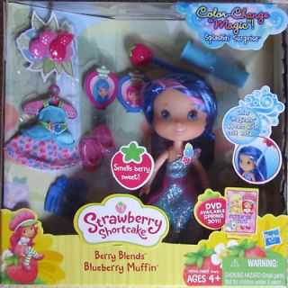   SHORTCAKE BLUEBERRY MUFFIN BERRY BLENDS COLOR CHANGE MAGIC DOLL
