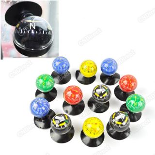 Mini CAR COMPASS SUCTION CUP DIRECTIONAL Traval Vehicle Bicycle 