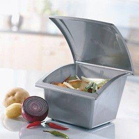   bin, Counter top Kitchen waste / tabletop Kitchen compost caddy or bin