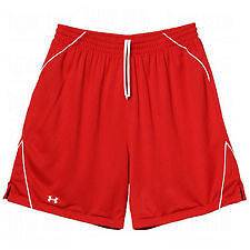   Under Armour Athletic Soccer Basketball Running Shorts Ladies XXL Red