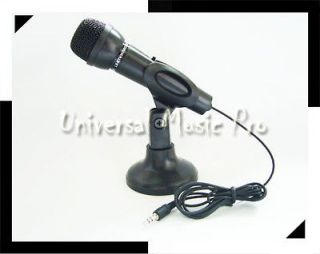 Lenovo PC Laptop Microphone KTV Karaoke with Stand + Free Mic Grill 