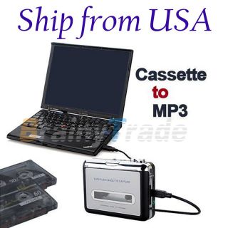   PC Super USB Cassette to  Converter Capture Audio Music Player NEW