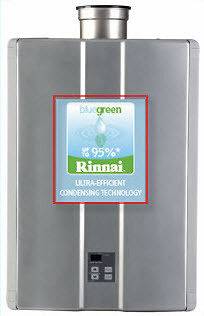 Rinnai Condensing Tankless Water Heater Internal Propane   RU98iP