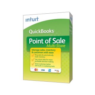 Intuits QuickBooks Point of Sale POS 9.0 Pro or Multi store full 