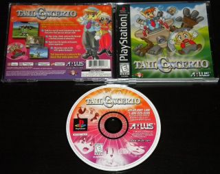 Tail Concerto Playstation PS1 [Complete CIB]