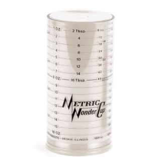   Adjustable Milmour Wonder 2 Cup Measuring Wet & Dry Conversion Chart