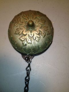 Antique Victorian Doorbell with Pull Chain   Works, Patented July 4th 
